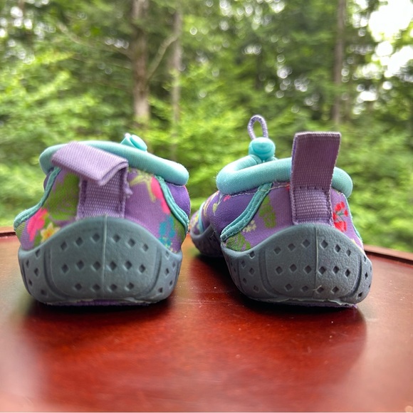 Disney Ariel Water Shoes | Size 7/8 Toddler Girl | Little Mermaid  | Adjustable - Picture 8 of 11